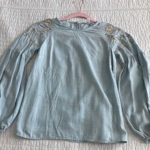 Chambray top!